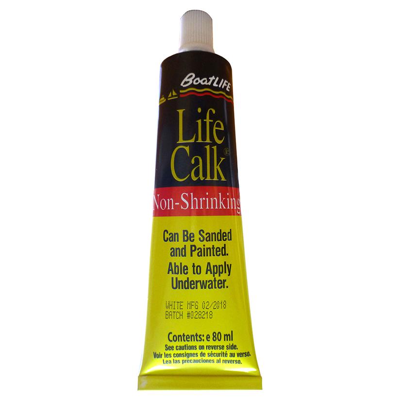 BOATLIFE 1031 LIFE-CALK SEALANT TUBE - NON-SHRINKING - 2.8 FL. OZ - BLACK