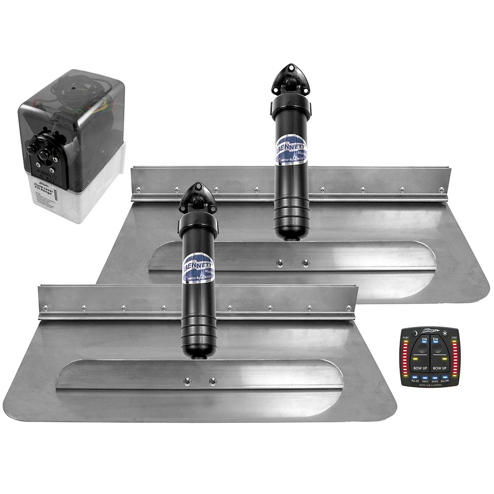 BENNETT MARINE 2412ATP 24 X 12 HYDRAULIC TRIM TABS WITH ATP - High quality product image showing BENNETT MARINE 2412ATP 24 X 12 HYDRAULIC TRIM TABS WITH ATP details and features