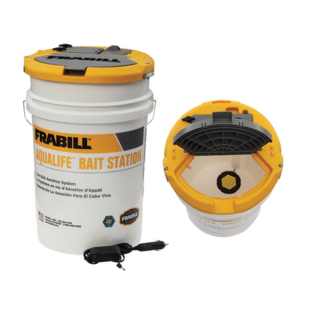 FRABILL 14691 AQUA-LIFE BAIT STATION - 6 GALLON BUCKET - The Twister Group Tools product