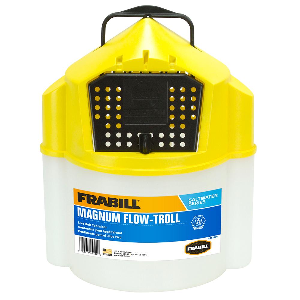 FRABILL 451205 MAGNUM FLOW TROLL SHRIMP BUCKET - 10 QUART - High quality product image showing FRABILL 451205 MAGNUM FLOW TROLL SHRIMP BUCKET - 10 QUART details and features
