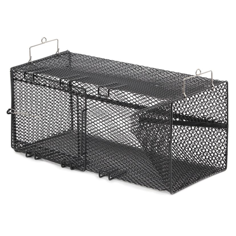 FRABILL 1264 BLACK PINFISH RECTANGULAR TRAP - 18 INCH X 12 INCH X 8 INCH