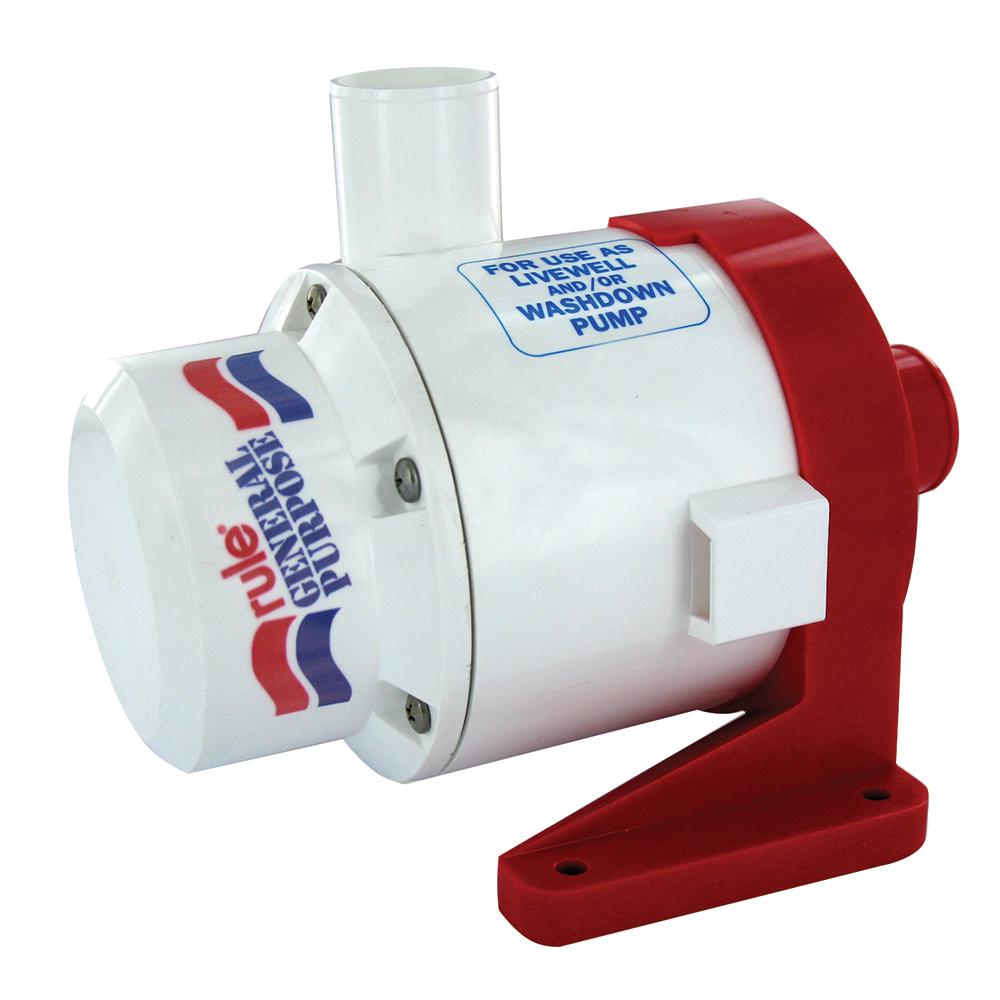 RULE 18A 3700 GPH GENERAL PURPOSE END SUCTION CENTRIFUGAL PUMP - 24V - High quality product image showing RULE 18A 3700 GPH GENERAL PURPOSE END SUCTION CENTRIFUGAL PUMP - 24V details and features