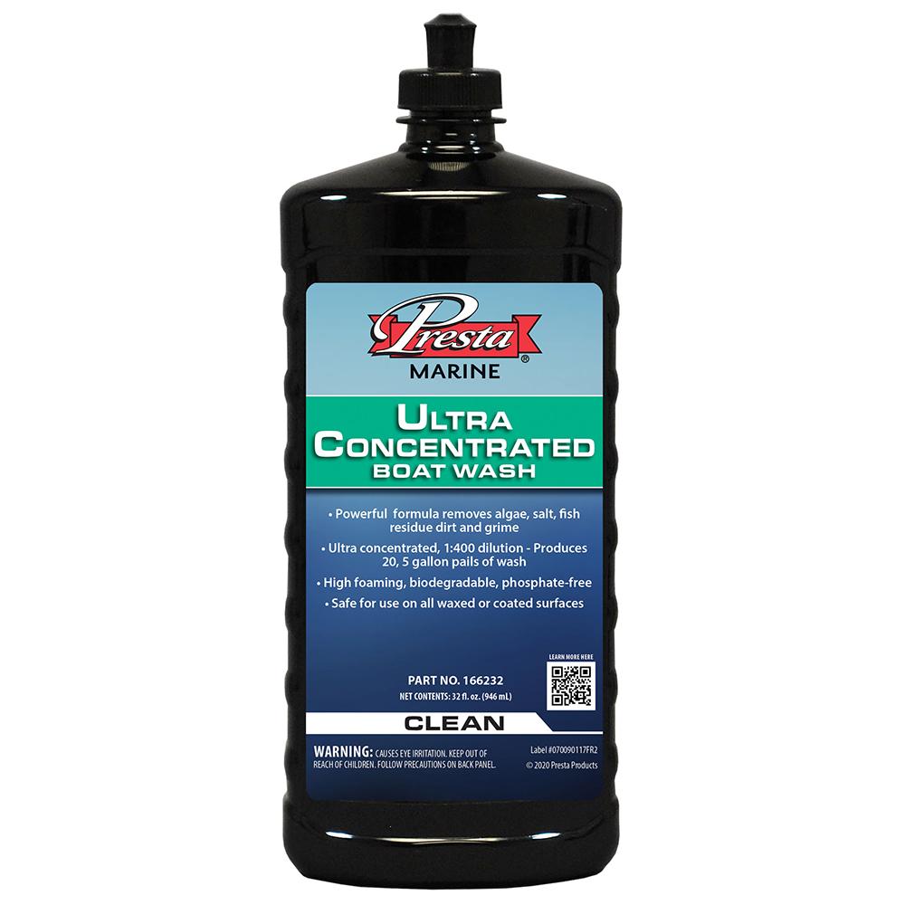 PRESTA 166232 MARINE ULTRA CONCENTRATED BOAT WASH - 32OZ - High quality product image showing PRESTA 166232 MARINE ULTRA CONCENTRATED BOAT WASH - 32OZ details and features