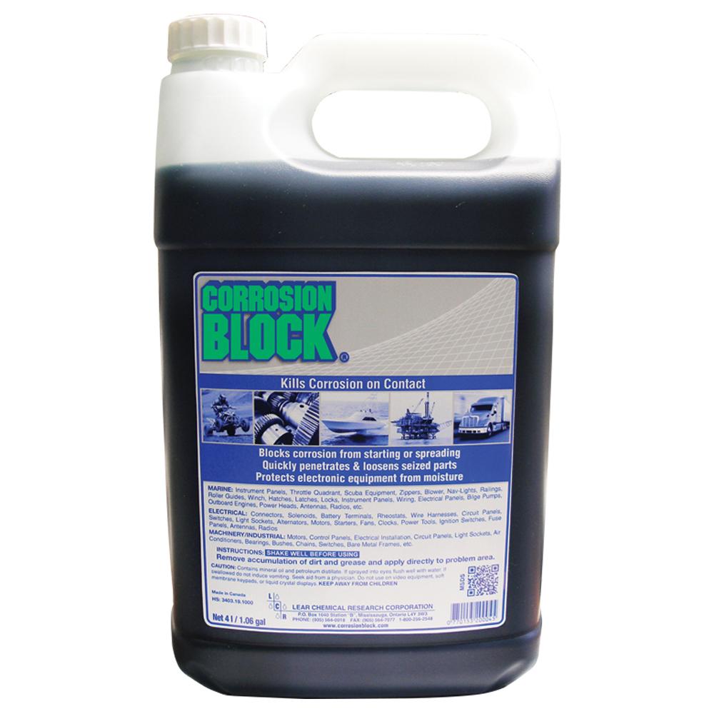 CORROSION BLOCK 20004 LIQUID 4-LITER REFILL - NON-HAZMAT, NON-FLAMMABLE & NON-TOXIC - High quality product image showing CORROSION BLOCK 20004 LIQUID 4-LITER REFILL - NON-HAZMAT, NON-FLAMMABLE & NON-TOXIC details and features