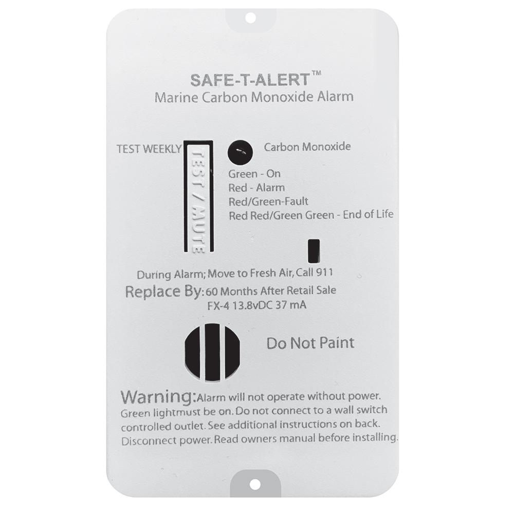 SAFE-T-ALERT FX-4 CARBON MONOXIDE ALARM - High quality product image showing SAFE-T-ALERT FX-4 CARBON MONOXIDE ALARM details and features