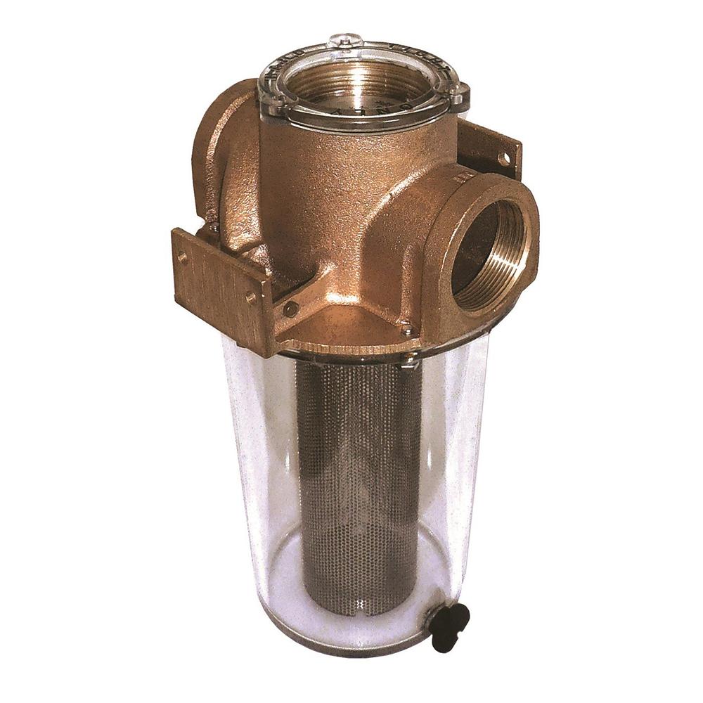 GROCO ARG-750-S SERIES 3/4 INCH RAW WATER STRAINER W/STAINLESS STEEL BASKET - High quality product image showing GROCO ARG-750-S SERIES 3/4 INCH RAW WATER STRAINER W/STAINLESS STEEL BASKET details and features