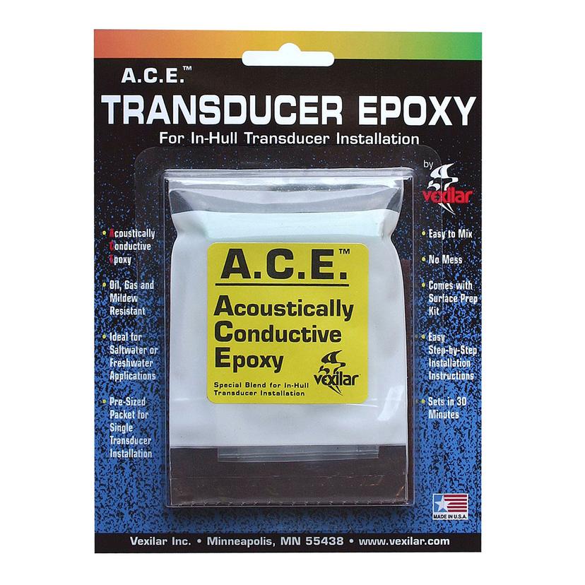 VEXILAR ACE001 A.C.E. TRANSDUCER EPOXY