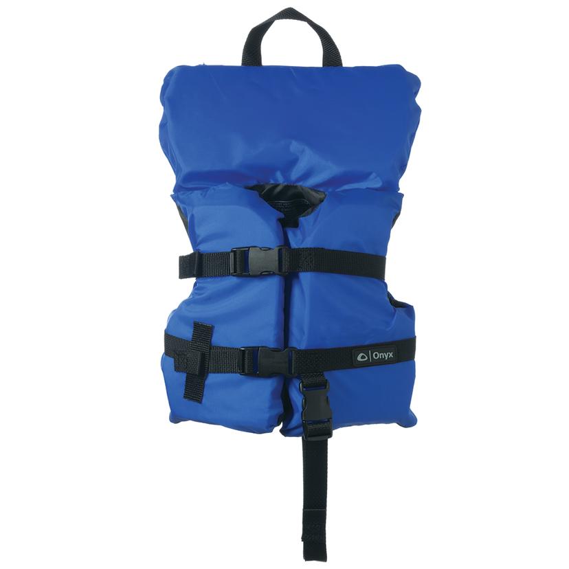 ONYX 103000-500-000-12 NYLON GENERAL PURPOSE LIFE JACKET - INFANT/CHILD UNDER 50LBS - BLUE