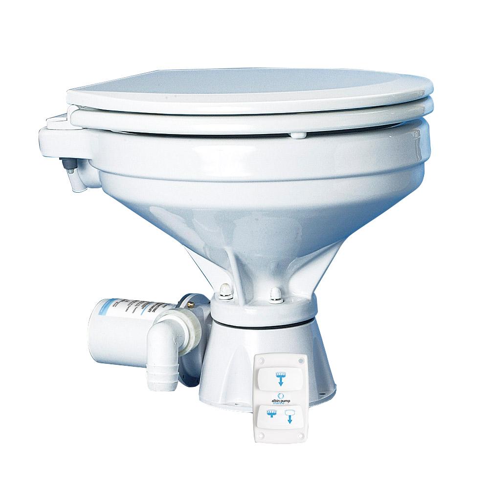 ALBIN 07-03-012 TOILET SILENT ELECTRIC COMFORT - 12V - The Twister Group Tools product