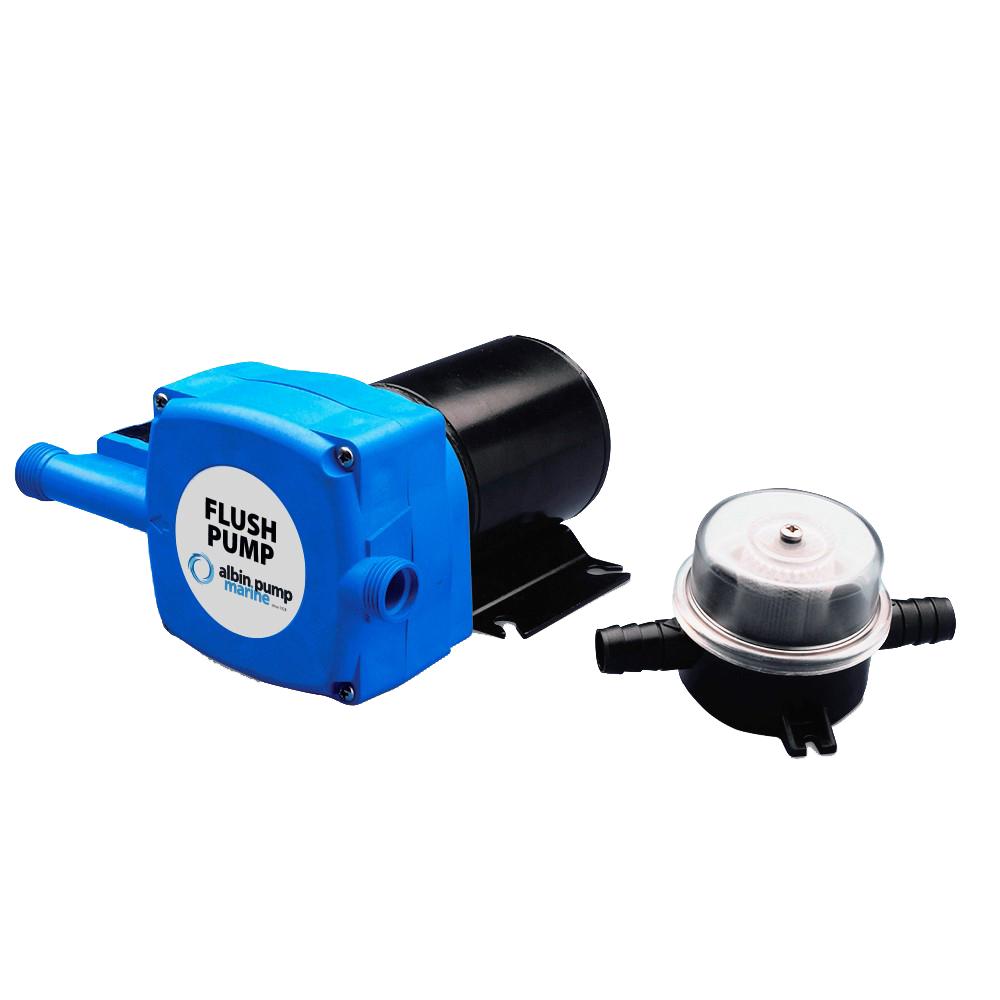 ALBIN 07-66-033 FLUSH PUMP - 24V - High quality product image showing ALBIN 07-66-033 FLUSH PUMP - 24V details and features