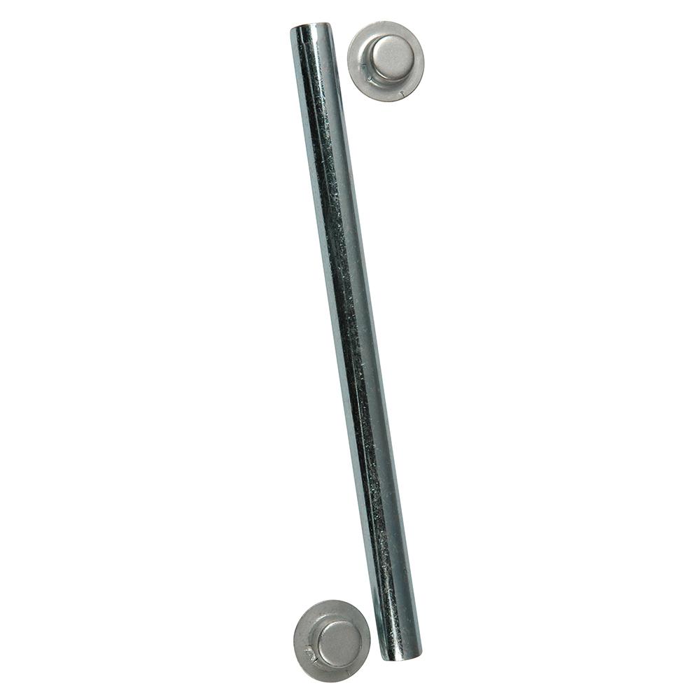 C.E. SMITH 10701A PACKAGE ROLLER SHAFT 1/2 INCH X 6-1/4 INCH W/CAP NUTS - ZINC - The Twister Group Tools product