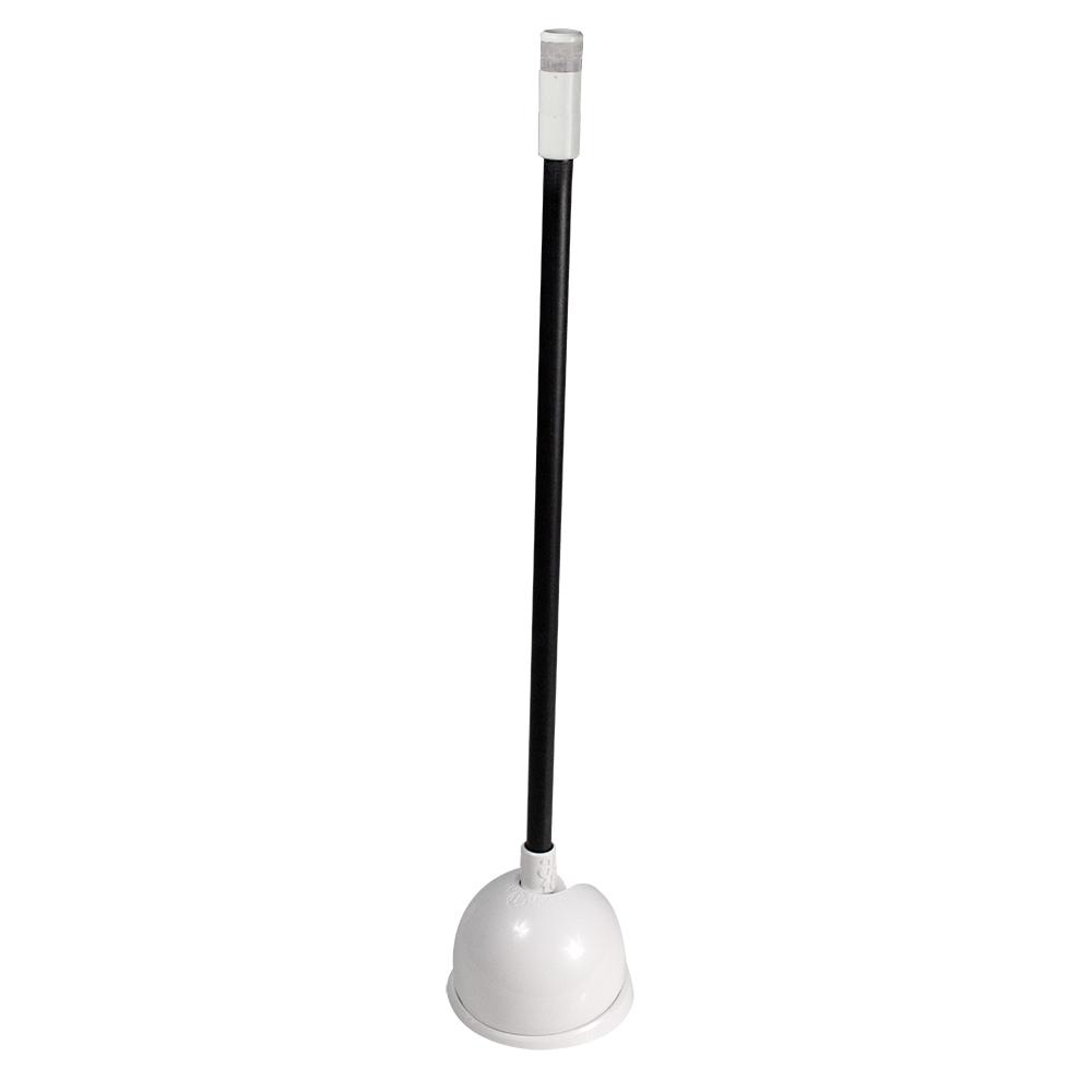 LUMITEC 101585 CONTOUR ANCHOR LIGHT 12 INCH BLACK SHAFT WHITE BASE - The Twister Group Tools product