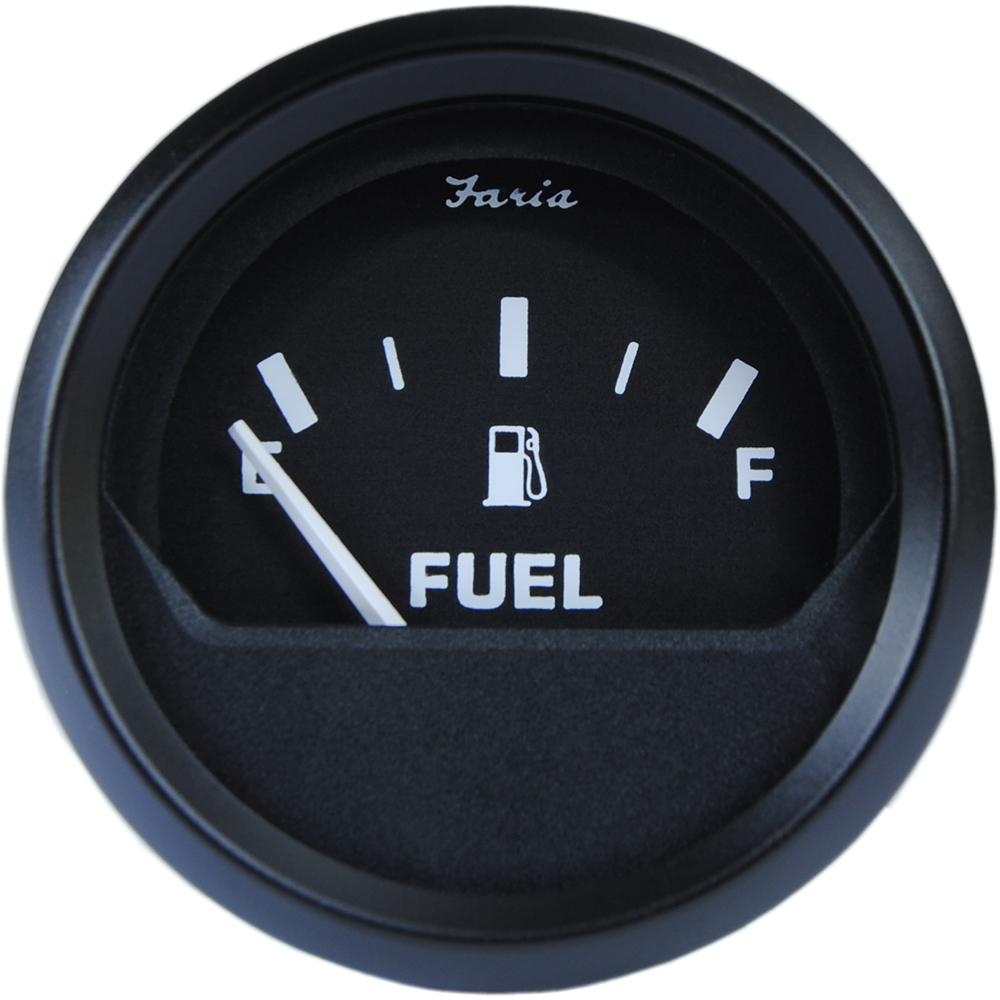 FARIA 12802 2 INCH FUEL LEVEL GAUGE METRIC - EURO BLACK - The Twister Group Tools product