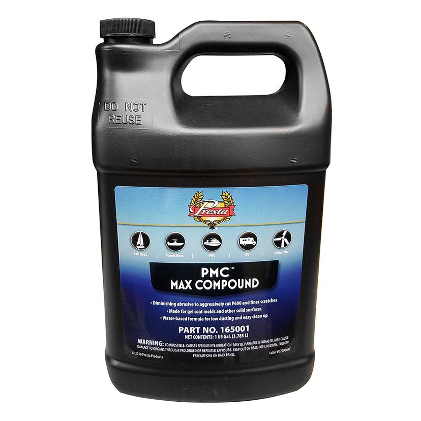 PRESTA 165001 PMC MAX COMPLETE COMPOUND - 1 GALLON