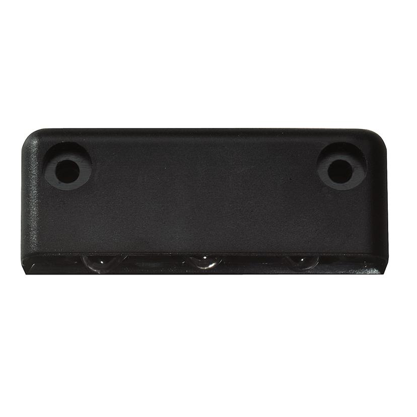 INNOVATIVE LIGHTING 003-4000-7 3 LED SURFACE MOUNT STEP LIGHT - RED W/BLACK CASE