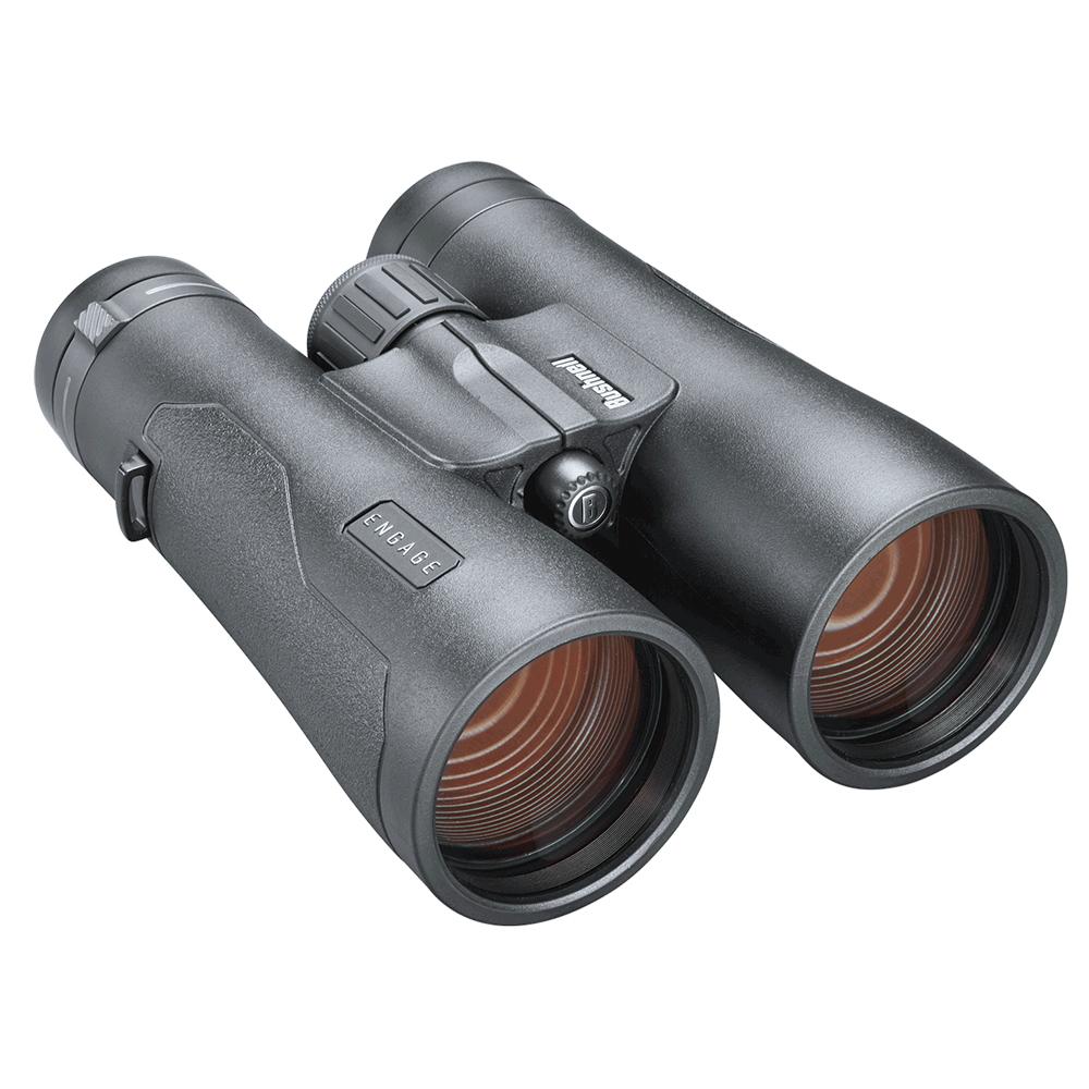 BUSHNELL BEN1050 10X50MM ENGAGE BINOCULAR - BLACK ROOF PRISM ED/FMC/UWB - High quality product image showing BUSHNELL BEN1050 10X50MM ENGAGE BINOCULAR - BLACK ROOF PRISM ED/FMC/UWB details and features