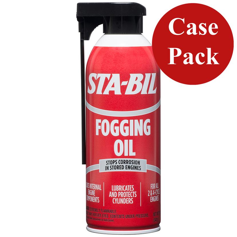 STA-BIL 22001CASE FOGGING OIL - 12OZ (CASE OF 6)