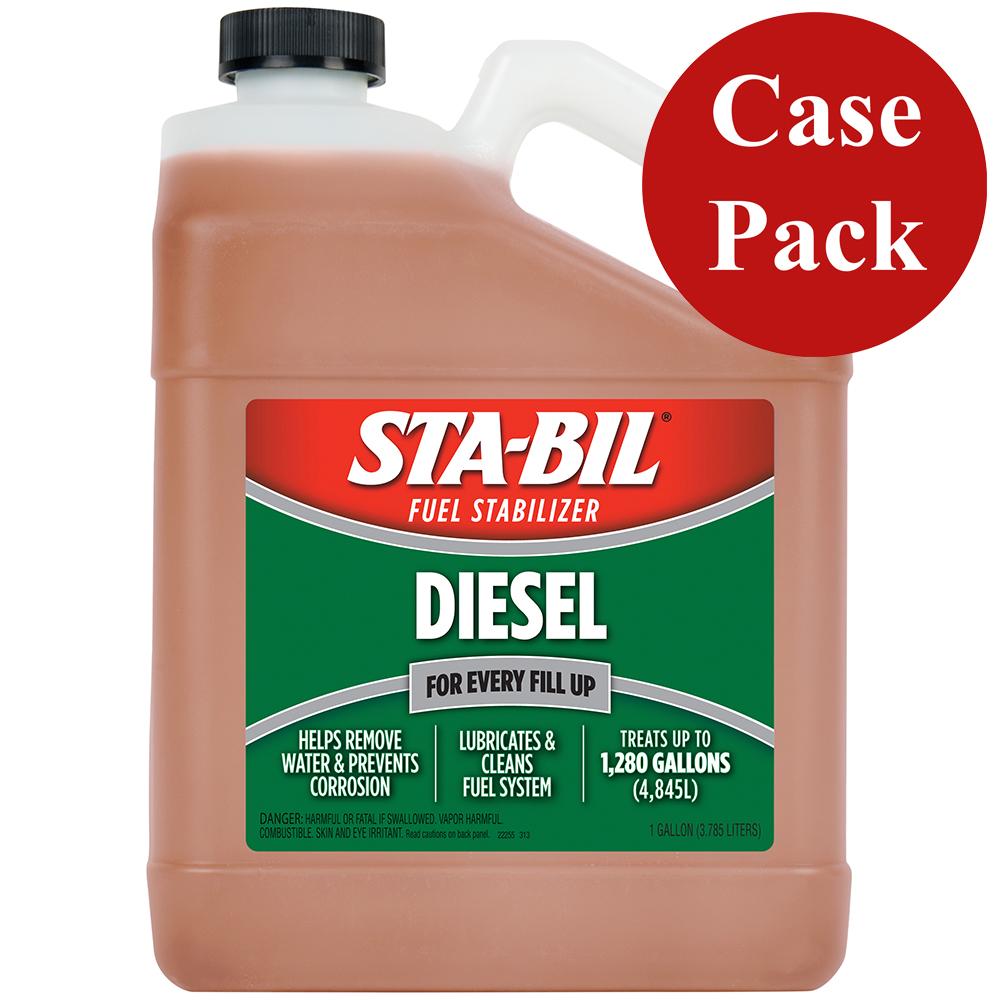 STA-BIL 22255CASE DIESEL FORMULA FUEL STABILIZER & PERFORMANCE IMPROVER - 1 GALLON (CASE OF 4) - The Twister Group Tools product