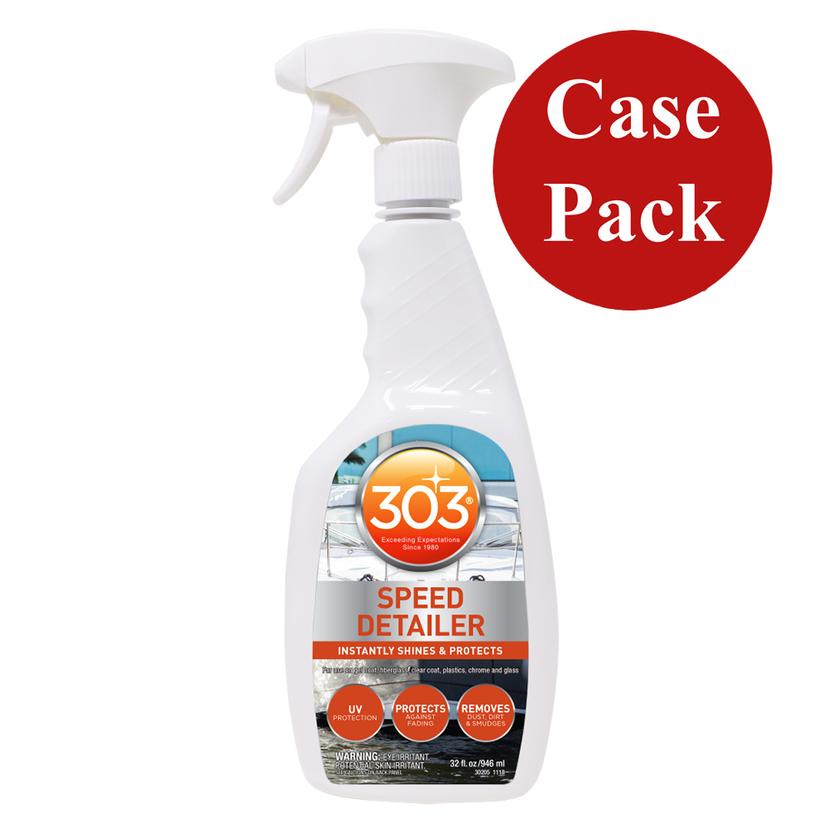 303 30205CASE MARINE SPEED DETAILER WITH TRIGGER SPRAYER - 32OZ (CASE OF 6)