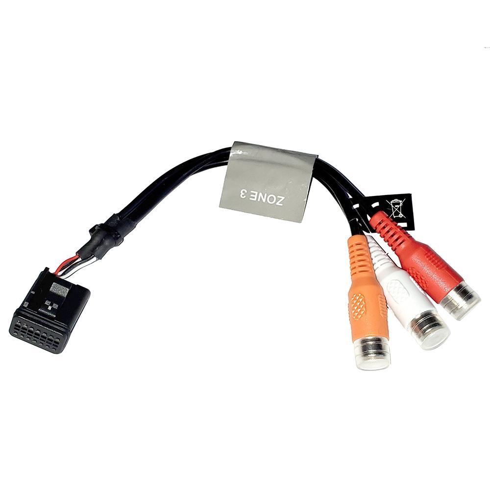 FUSION 010-12812-03 WIRE HARNESS ZONE 3 F/MS-RA670 STEREO (E PORT-RCA) - High quality product image showing FUSION 010-12812-03 WIRE HARNESS ZONE 3 F/MS-RA670 STEREO (E PORT-RCA) details and features