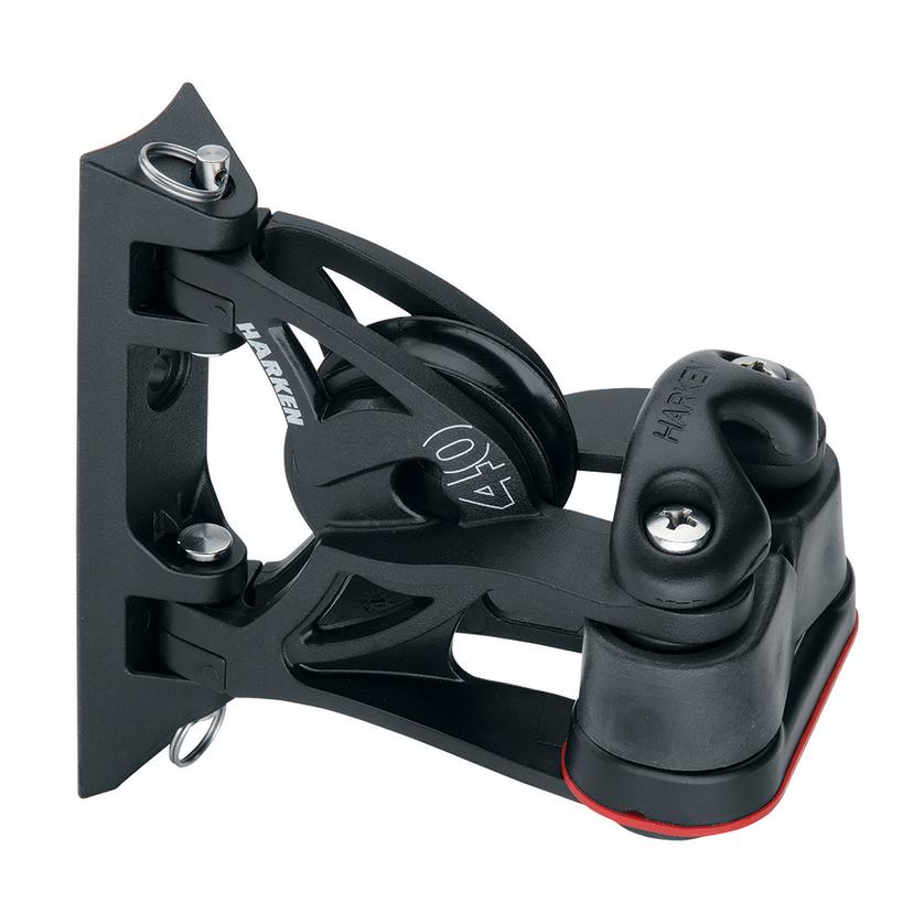HARKEN 2157 40MM PIVOTING LEAD BLOCK - CARBO-CAM CLEAT