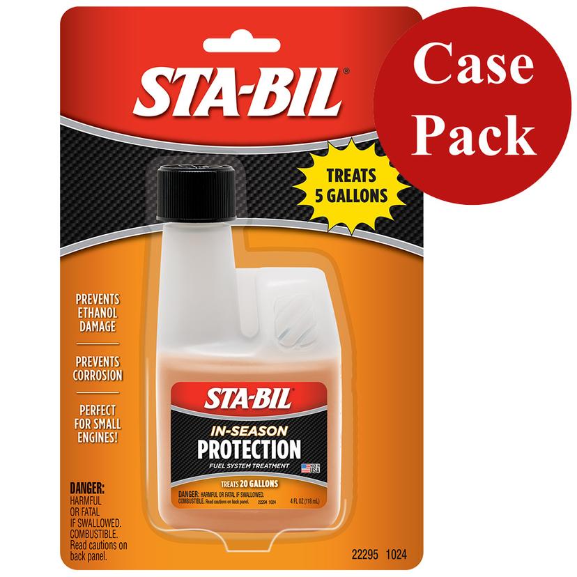 STA-BIL 22295CASE 360 PROTECTION - SMALL ENGINE - 4OZ *CASE OF 6*