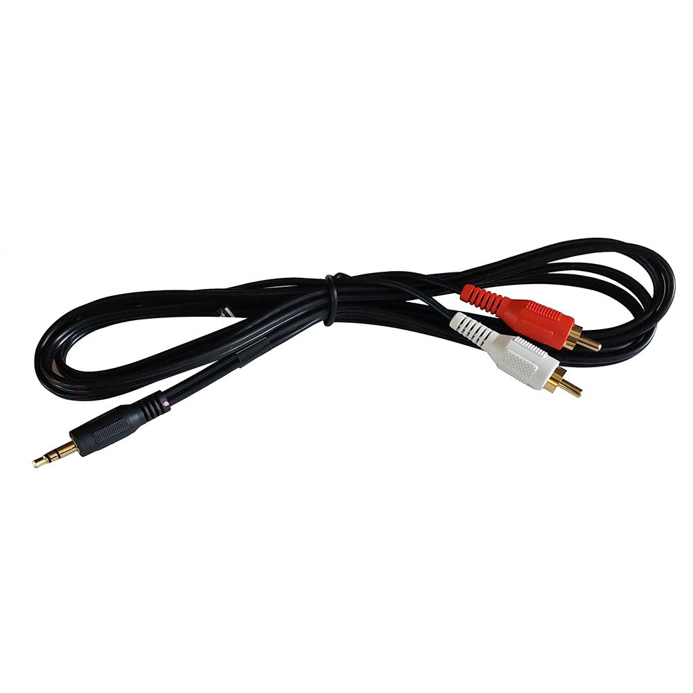 FUSION 010-12753-20 MS-CBRCA3.5 INPUT CABLE - 1 MALE (3.5MM) TO 2 MALE (RCA CABLE) 70 INCH FORPS-A302B PANEL STEREO - The Twister Group Tools product