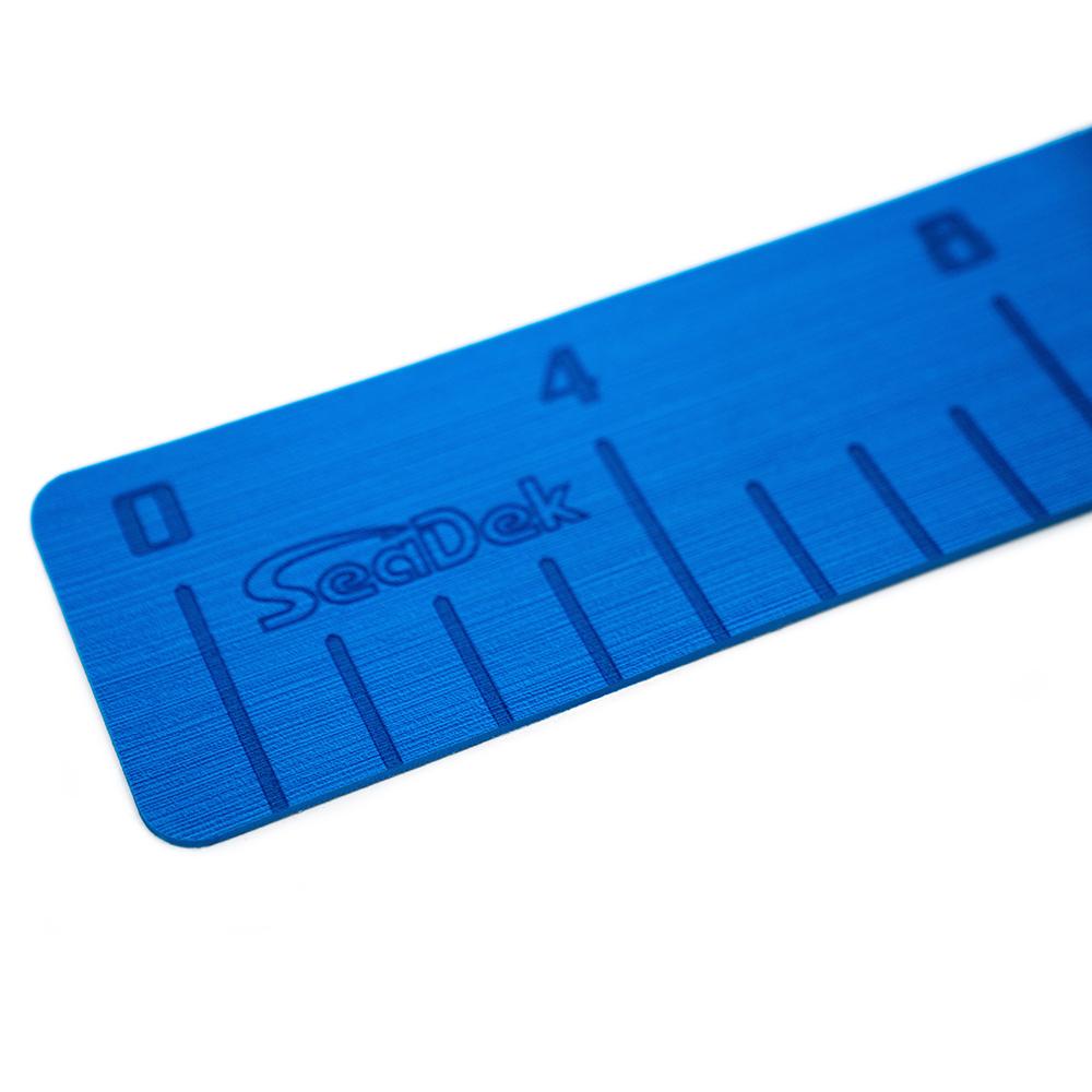 SEADEK 22135-80129 4 INCH X 36 INCH 3MM FISH RULER W/LASER SD LOGO - BIMINI BLUE - High quality product image showing SEADEK 22135-80129 4 INCH X 36 INCH 3MM FISH RULER W/LASER SD LOGO - BIMINI BLUE details and features