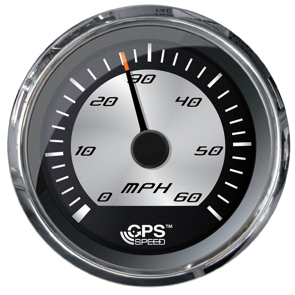 FARIA 22010 PLATINUM 4 INCH SPEEDOMETER - 60MPH - GPS - High quality product image showing FARIA 22010 PLATINUM 4 INCH SPEEDOMETER - 60MPH - GPS details and features