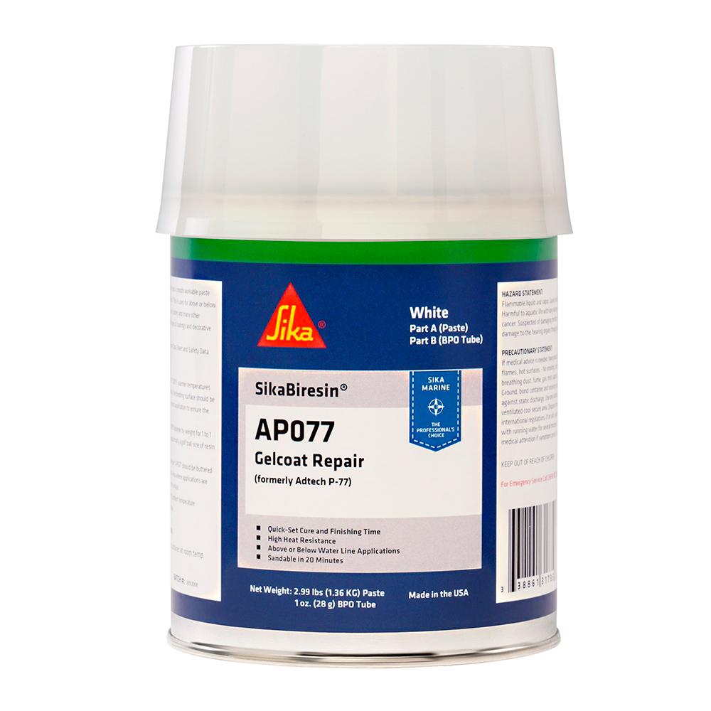SIKA 611547 BIRESINAP077 + BPO CREAM HARDENER - WHITE - QUART - High quality product image showing SIKA 611547 BIRESINAP077 + BPO CREAM HARDENER - WHITE - QUART details and features
