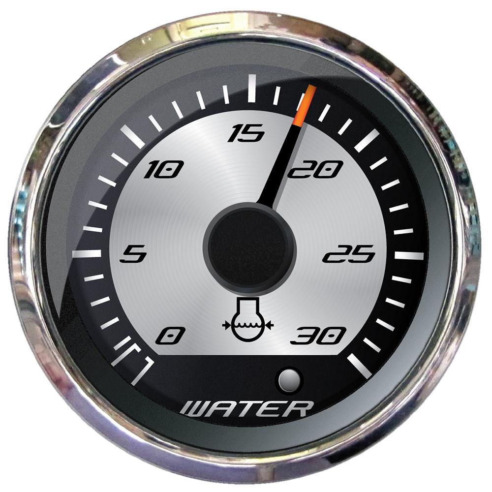 FARIA 22023 PLATINUM 2 INCH WATER PRESSURE GAUGE - 30 PSI - The Twister Group Tools product