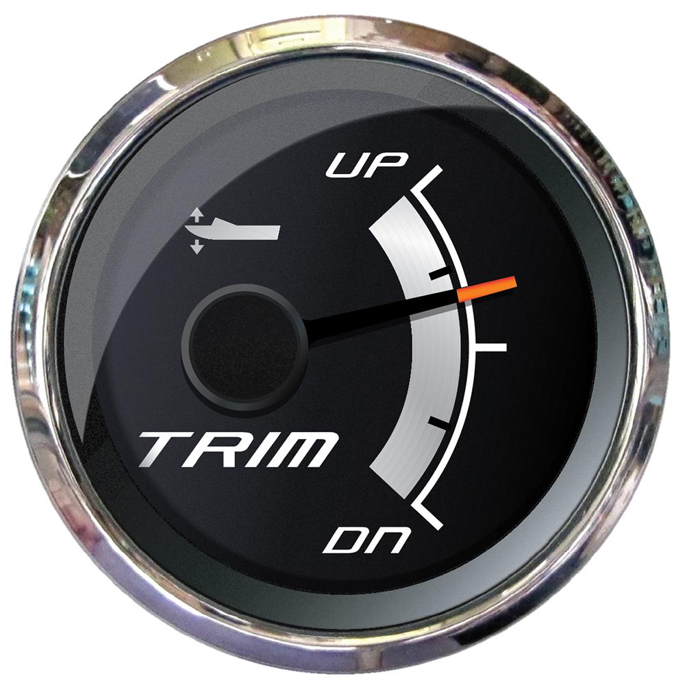 FARIA 22019 PLATINUM 2 INCH TRIM GAUGE FORMERCURY, MARINER, MERCRUISER, VOLVO DP, YAMAHA 2001 & NEWER - The Twister Group Tools product