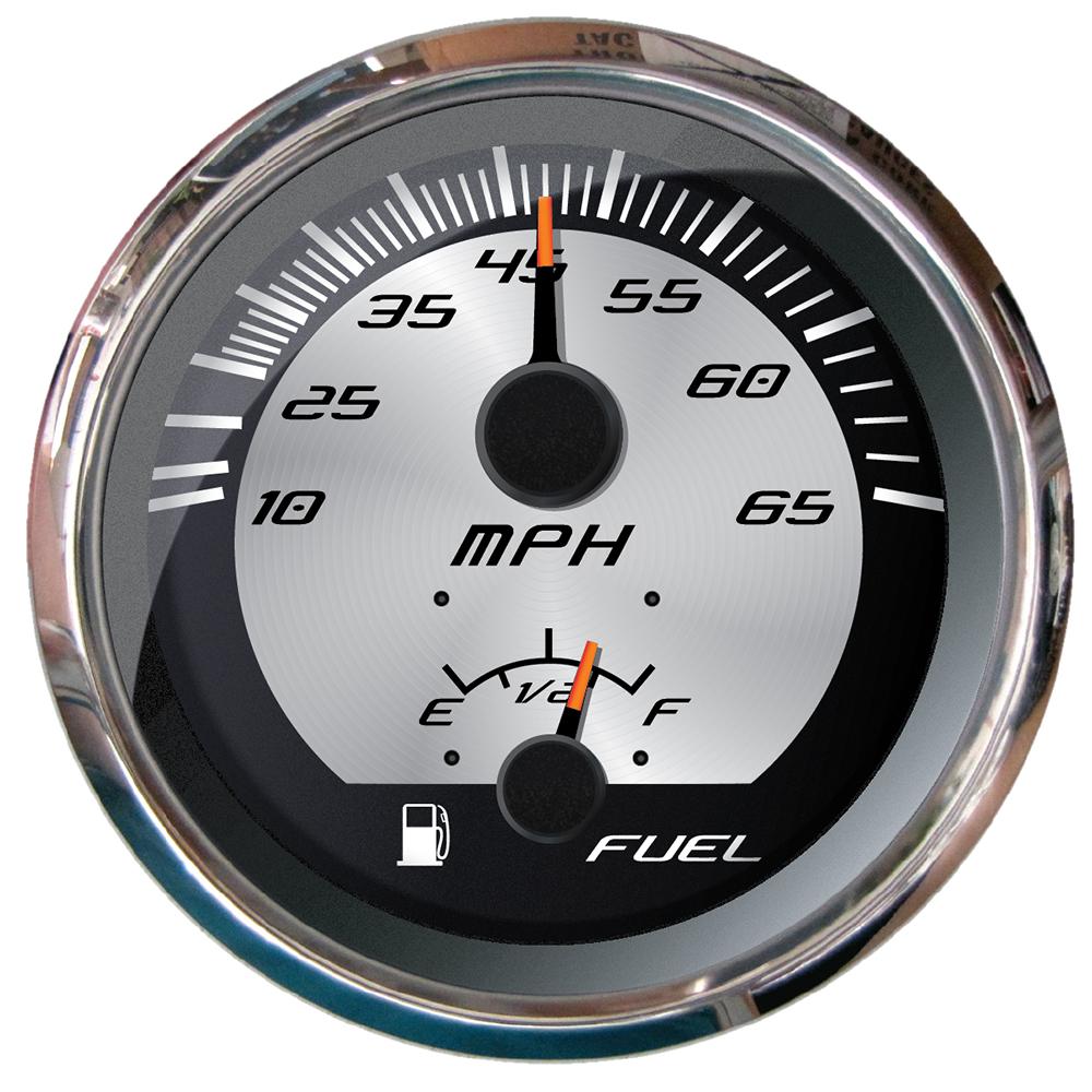 FARIA 22015 PLATINUM 4 INCH MULTI-FUNCTION - SPEEDOMETER & FUEL - High quality product image showing FARIA 22015 PLATINUM 4 INCH MULTI-FUNCTION - SPEEDOMETER & FUEL details and features