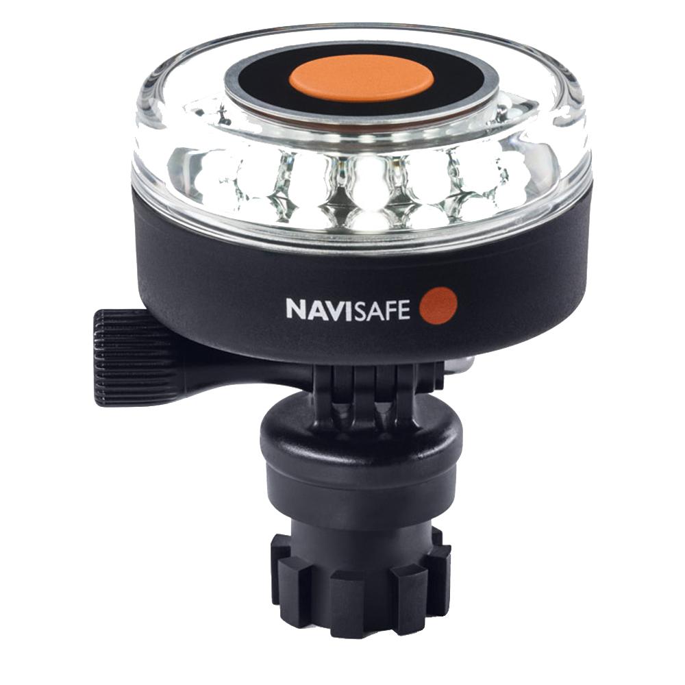 NAVISAFE 040-1 NAVILIGHT ALL-WHITE 5 MODE 360°2NM W/NAVIMOUNT BASE - The Twister Group Tools product