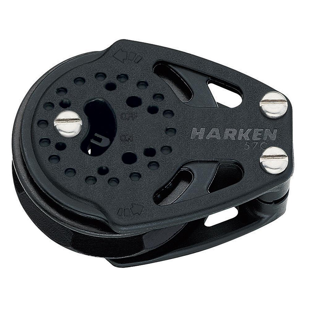 HARKEN 2137 57MM SINGLE CARBO RATCHET CHEEK BLOCK - High quality product image showing HARKEN 2137 57MM SINGLE CARBO RATCHET CHEEK BLOCK details and features