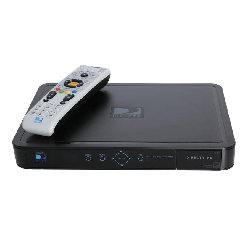 KVH 72-0900-H24 H24 DIRECTV RECEIVER WITH IR/RF REMOTE, 110V AC (REFURBISHED)