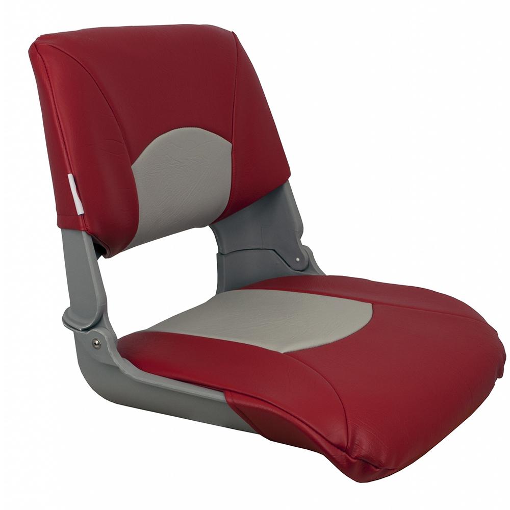 SPRINGFIELD 1061018 SKIPPER STANDARD SEAT FOLD DOWN - GREY/RED - The Twister Group Tools product