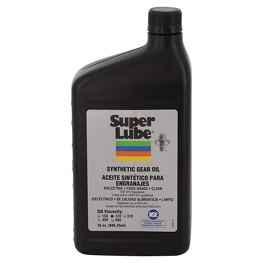SUPER LUBE 54200 SYNTHETIC GEAR OIL IOS 220 - 1QT - High quality product image showing SUPER LUBE 54200 SYNTHETIC GEAR OIL IOS 220 - 1QT details and features