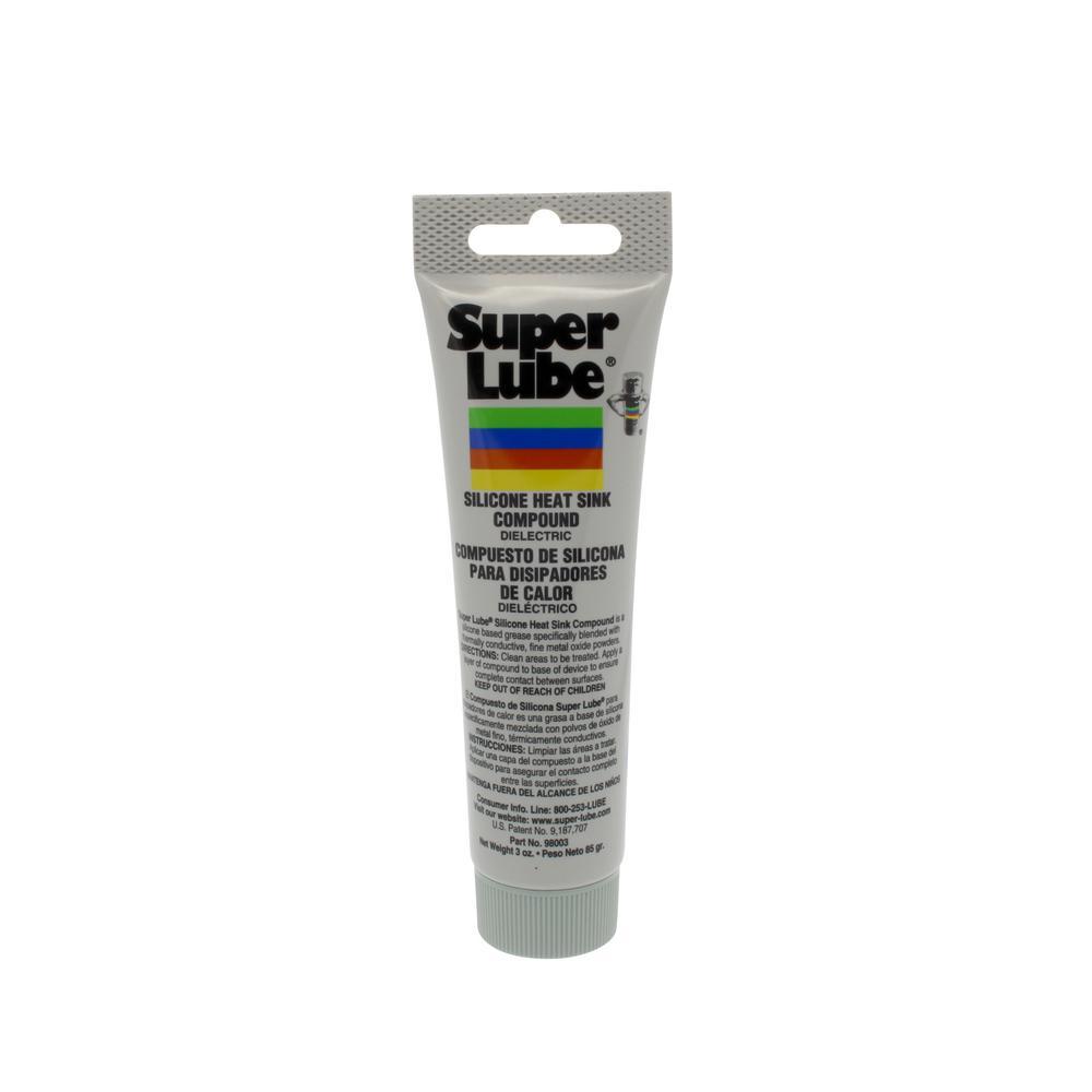 SUPER LUBE 98003 SILICONE HEAT SINK COMPOUND - 3OZ TUBE - High quality product image showing SUPER LUBE 98003 SILICONE HEAT SINK COMPOUND - 3OZ TUBE details and features