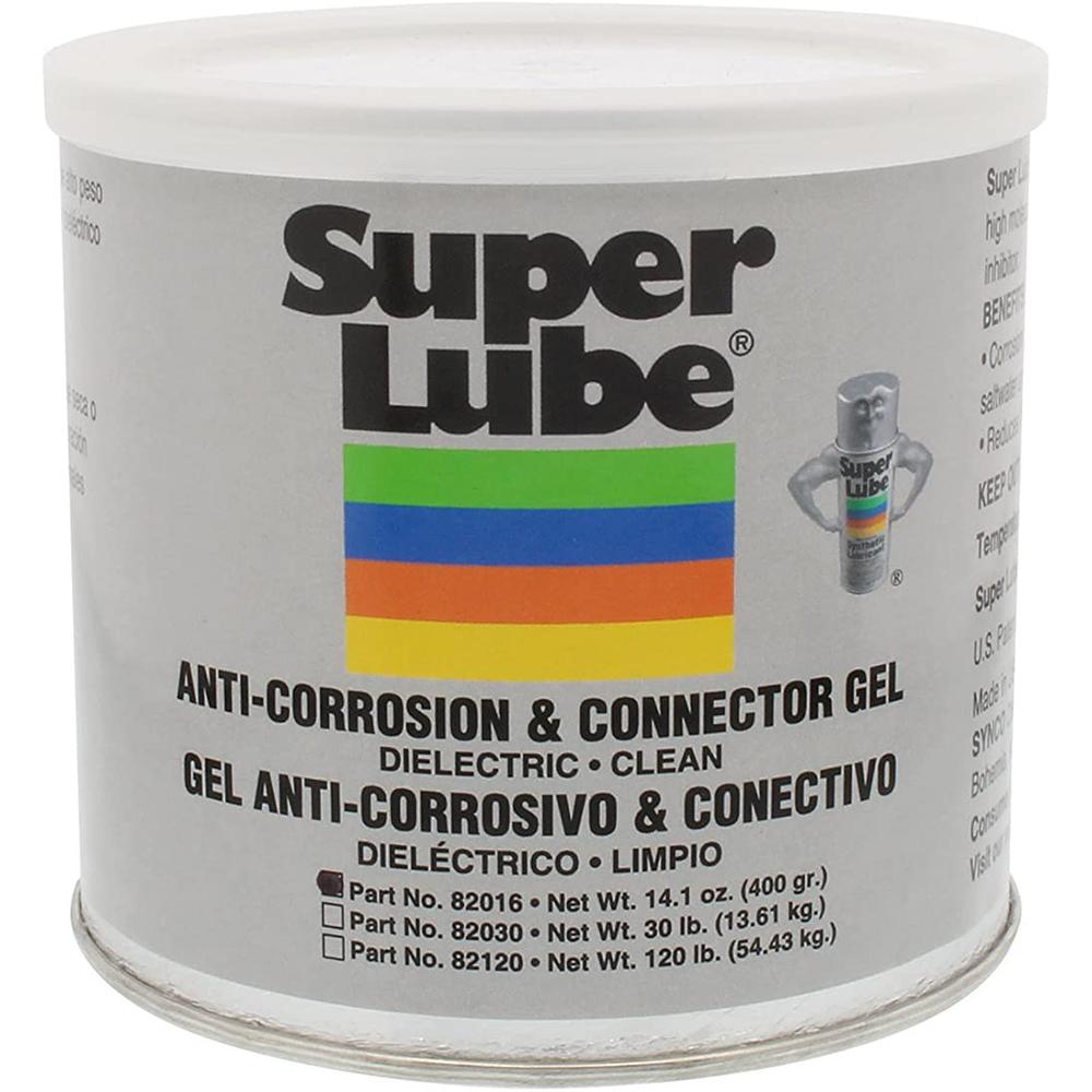 SUPER LUBE 82016 ANTI-CORROSION & CONNECTOR GEL - 14.1OZ CANISTER - High quality product image showing SUPER LUBE 82016 ANTI-CORROSION & CONNECTOR GEL - 14.1OZ CANISTER details and features