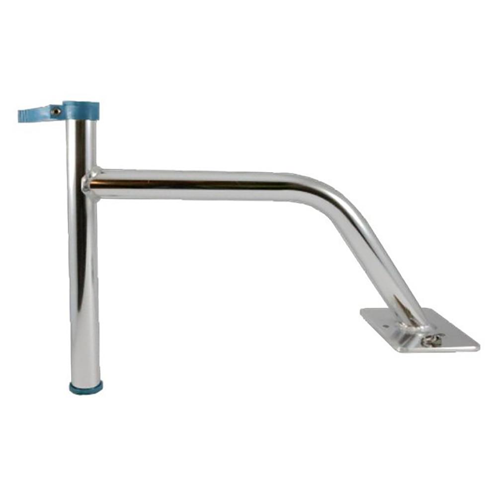 PANTHER KPB60A 6 INCH QUICK RELEASE BOW MOUNT BRACKET - CLEAR - ANODIZED - High quality product image showing PANTHER KPB60A 6 INCH QUICK RELEASE BOW MOUNT BRACKET - CLEAR - ANODIZED details and features