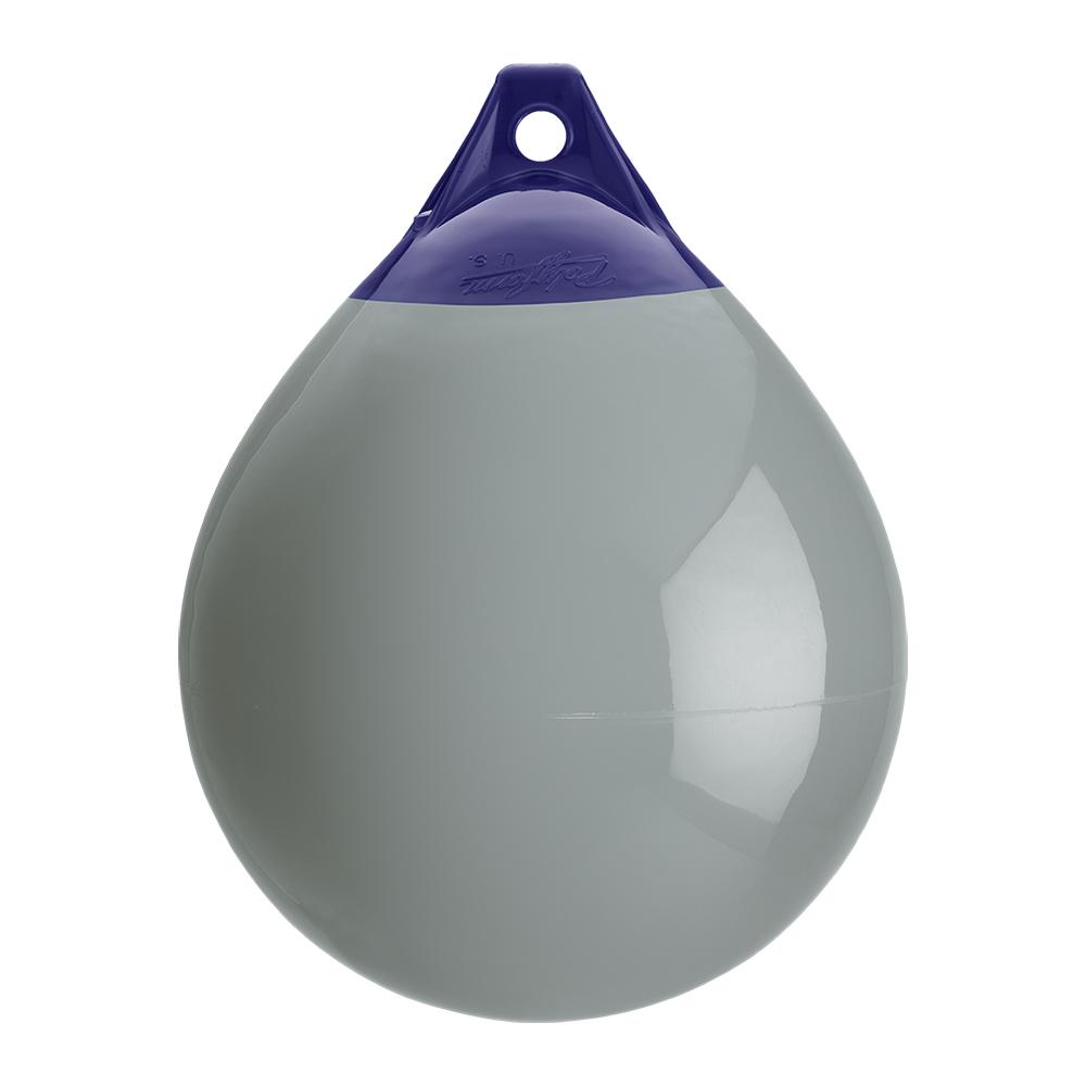 POLYFORM A-3-GREY A SERIES BUOY A-3 - 17 INCH DIAMETER - GREY - BOAT SIZE 40FT - 50 - High quality product image showing POLYFORM A-3-GREY A SERIES BUOY A-3 - 17 INCH DIAMETER - GREY - BOAT SIZE 40FT - 50 details and features