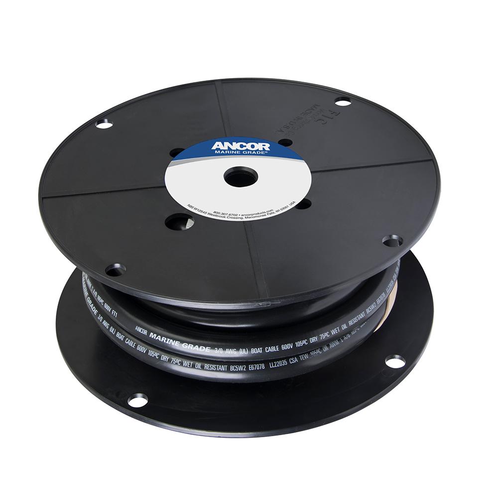 ANCOR 118005 TINNED COPPER BATTERY CABLE, 3/0 AWG (81MM) - BLACK - 50 - The Twister Group Tools product