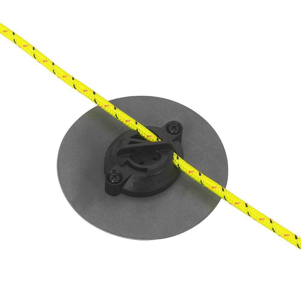 BARTON MARINE 60021 QUICK CLEAT 1/4 INCH - ON A PATCH FORINFLATABLES - High quality product image showing BARTON MARINE 60021 QUICK CLEAT 1/4 INCH - ON A PATCH FORINFLATABLES details and features