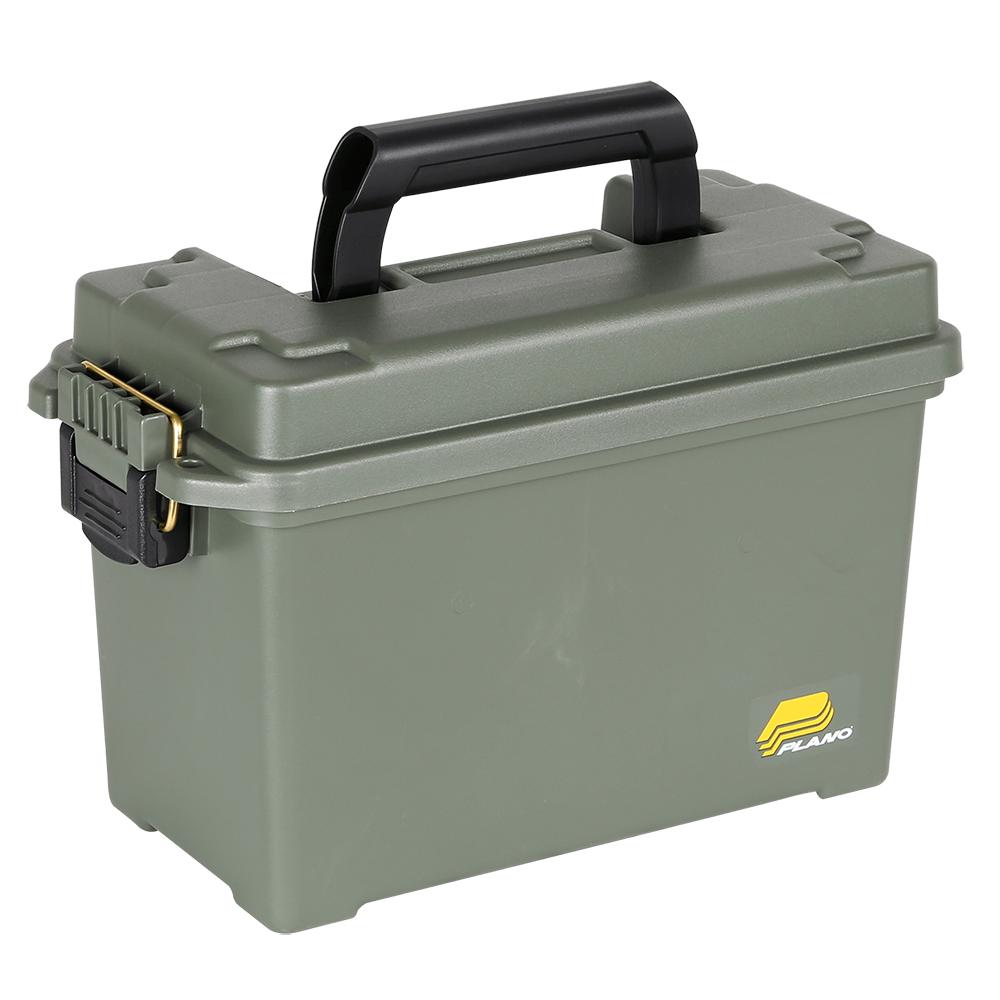 PLANO 171200 ELEMENT-PROOF FIELD AMMO MEDIUM BOX - OLIVE DRAB - High quality product image showing PLANO 171200 ELEMENT-PROOF FIELD AMMO MEDIUM BOX - OLIVE DRAB details and features
