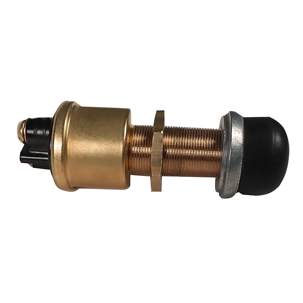 RARITAN 164000BR HEAVY-DUTY PUSH BUTTON SWITCH - BRASS - The Twister Group Tools product