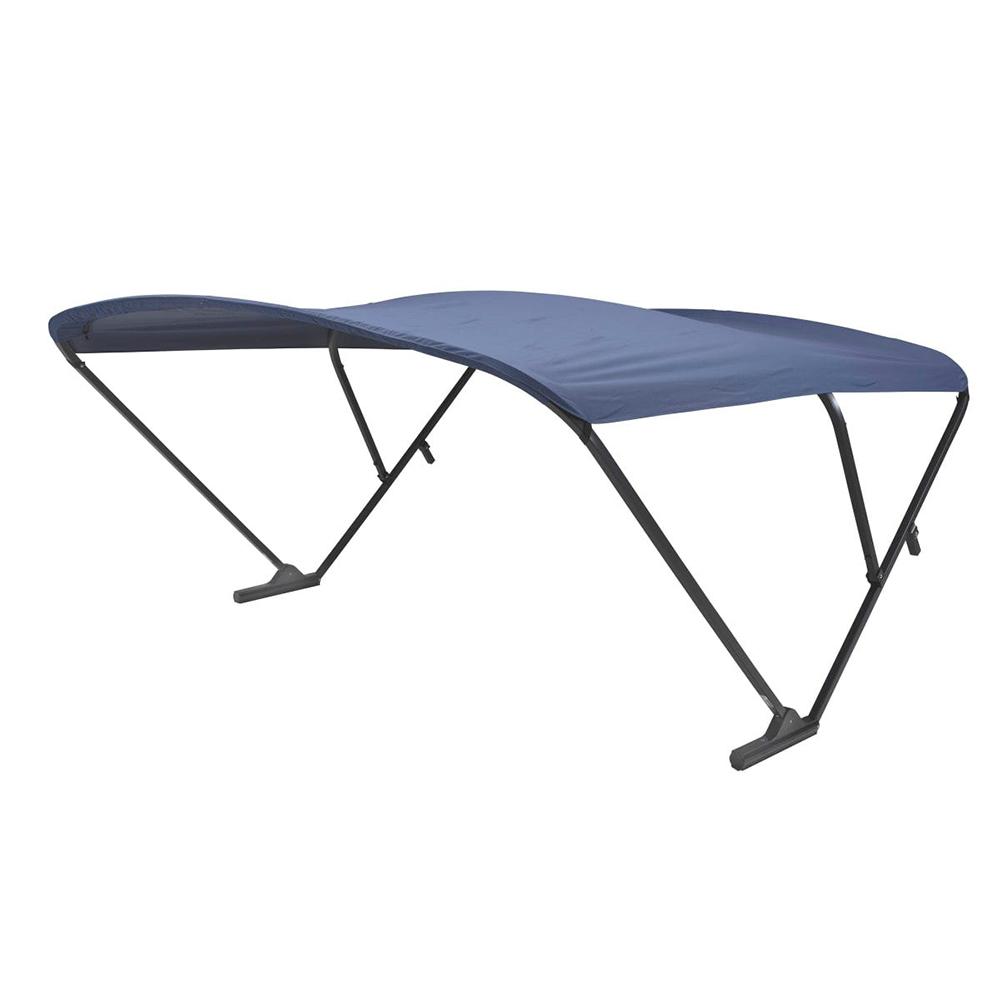 TAYLOR MADE 2020000308 SURESHADE POWER BIMINI BLACK ANODIZED FRAME NAVY FABRIC - The Twister Group Tools product