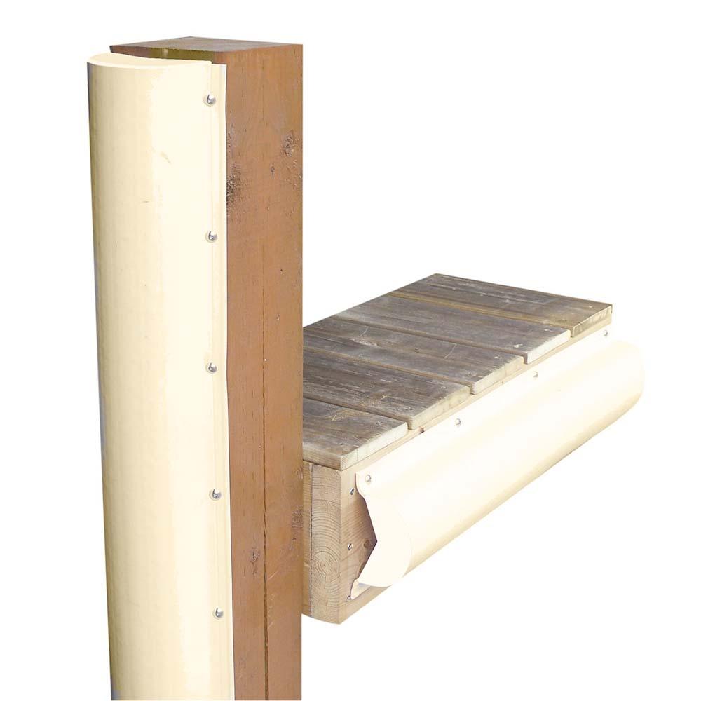 DOCK EDGE 1020SF PILING BUMPER - ONE END CAPPED - 6FT - BEIGE - The Twister Group Tools product