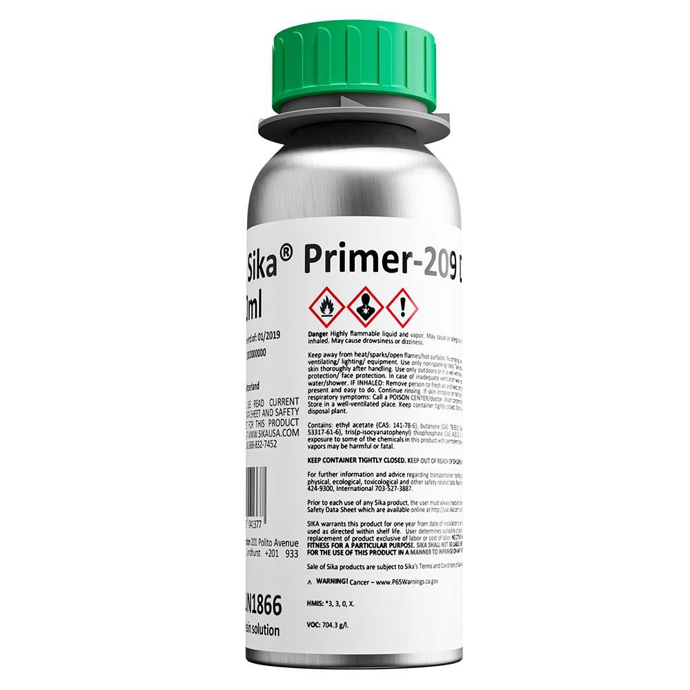 SIKA 451588 PRIMER-209 D BLACK 250ML BOTTLE - High quality product image showing SIKA 451588 PRIMER-209 D BLACK 250ML BOTTLE details and features