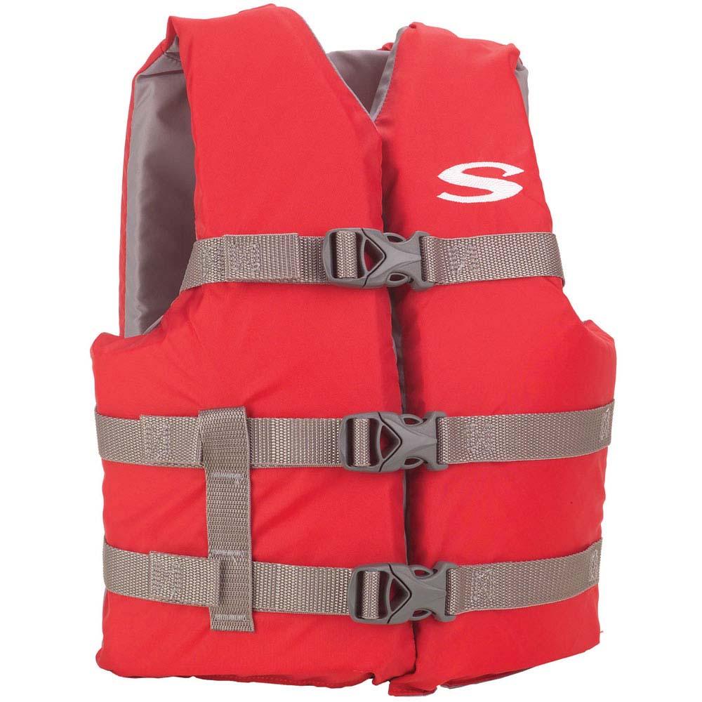 STEARNS 2159436 YOUTH CLASSIC VEST LIFE JACKET - 50-90LBS - RED/GREY - The Twister Group Tools product
